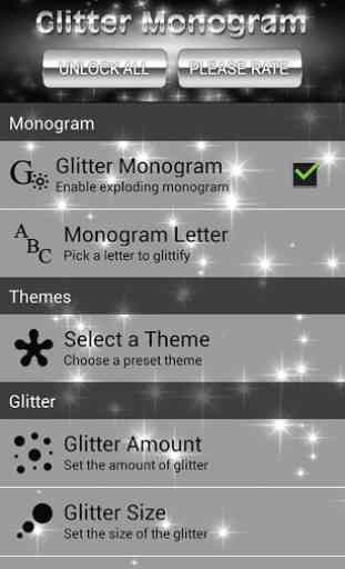 ★ Glitter Monogram Free ★ 4