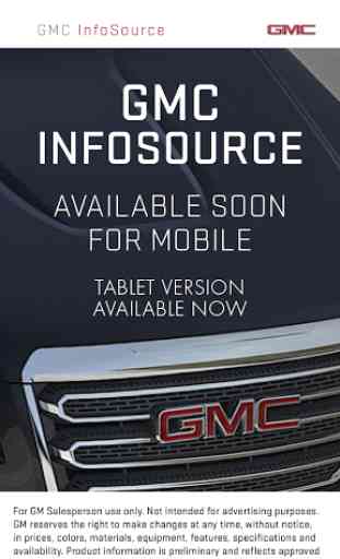 GMC InfoSource 1