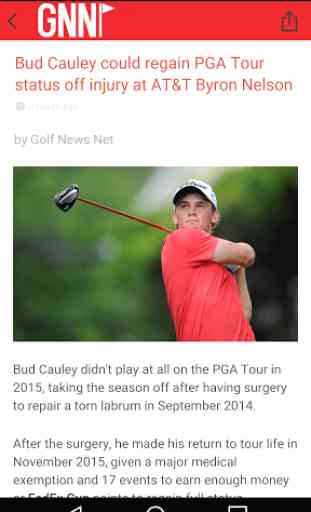 Golf News Net App 2