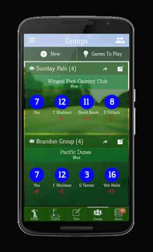GolfWire Golf Handicap Tool 3