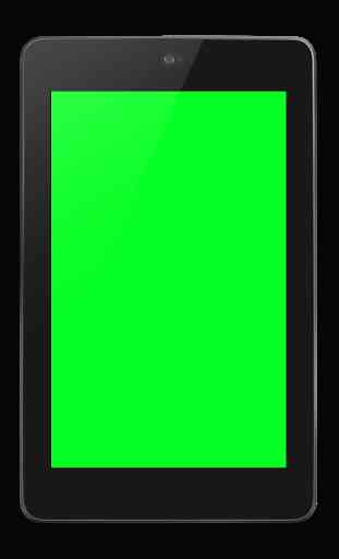 Green Screen (LongClick=Blue) 1