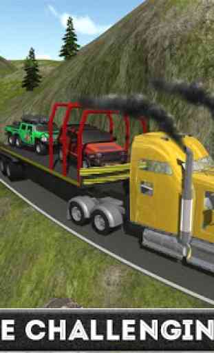 Heavy Truck Trailer 4x4 Cargo 3