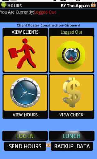 .Hours - Time Clock/Card free 1