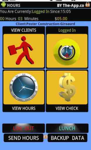 .Hours - Time Clock/Card free 4