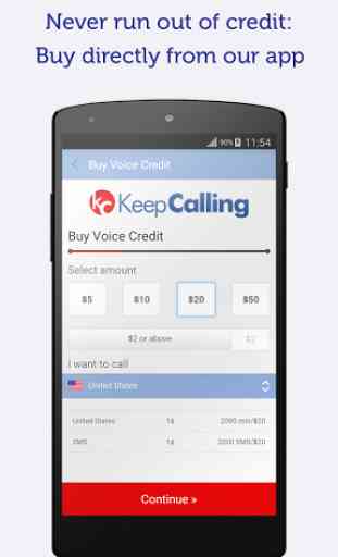 KeepCalling – Best Calling App 4