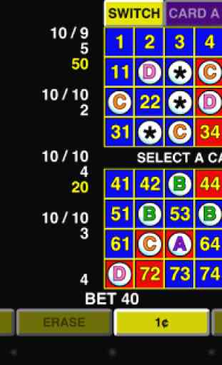 Keno 4 Multi Card Vegas Casino 1
