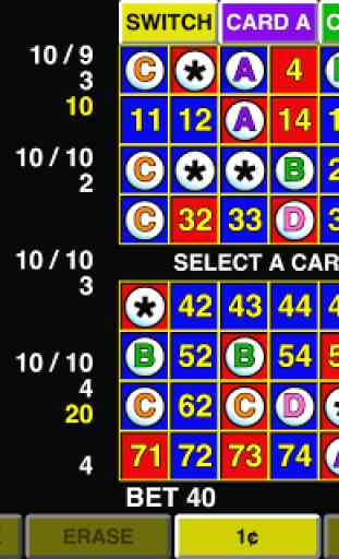 Keno 4 Multi Card Vegas Casino 2