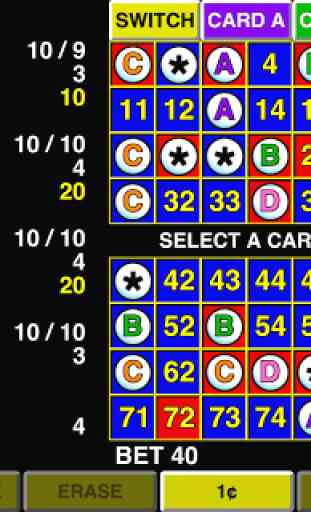 Keno 4 Multi Card Vegas Casino 3