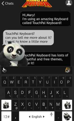 Kung Fu Panda Keyboard Theme 1