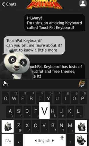 Kung Fu Panda Keyboard Theme 2