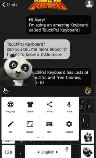 Kung Fu Panda Keyboard Theme 3