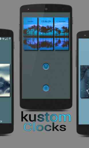 Kustom clocks for KLWP 1
