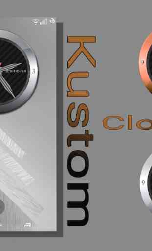 Kustom clocks for KLWP 3