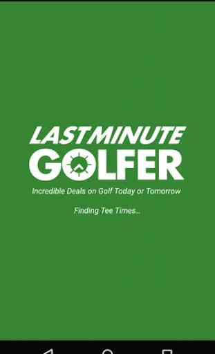 Last Minute Golfer 1