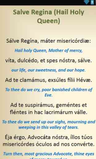 Latin Catholic Prayers 4