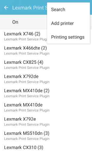 Lexmark Print Service Plugin 1