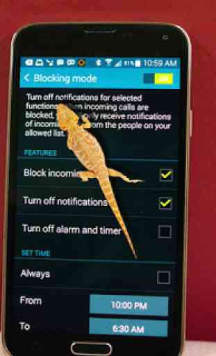 Lizard On Phone Funny 1