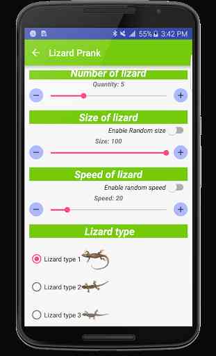 Lizard run in phone prank 2