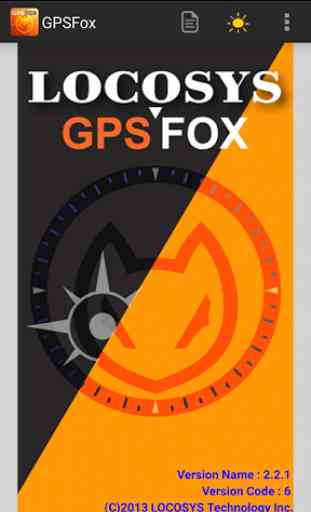 LOCOSYS GPSFox App 1