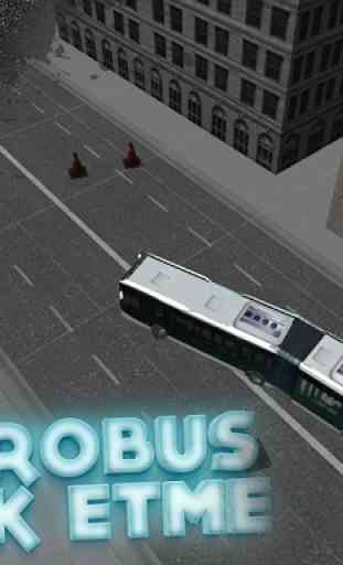 Metro Bus Parking 3D 2
