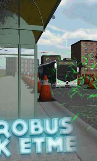 Metro Bus Parking 3D 3