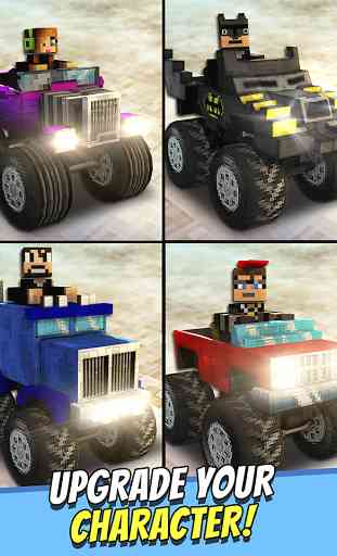 Mine Monster Truck Survival 3D 2
