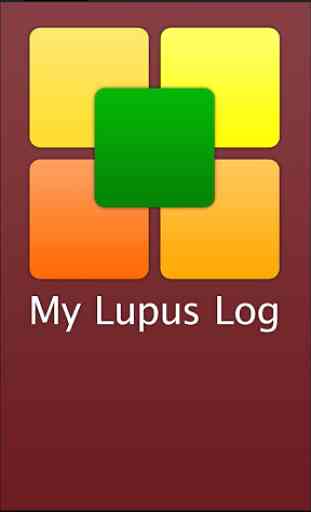 My Lupus Log 1