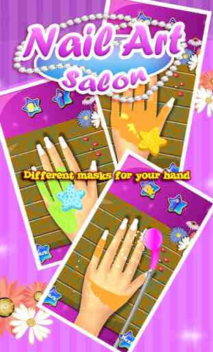 Nail Art Salon – Girls Game 3
