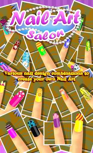 Nail Art Salon – Girls Game 4