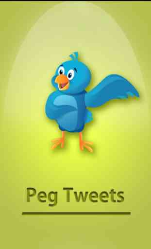 PegTweets Interactive Twitter 1