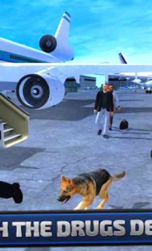 Police Dog Airport Security 3D 3