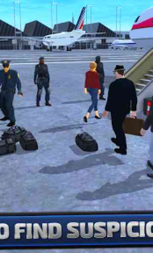 Police Dog Airport Security 3D 4