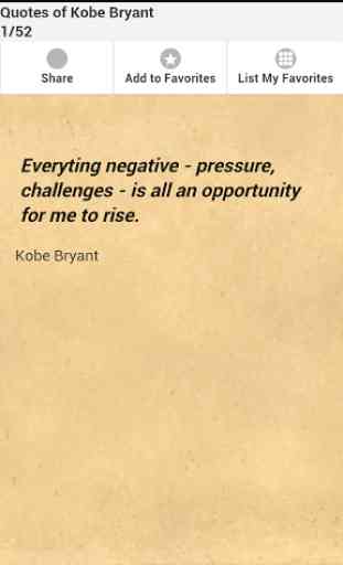 Quotes of Kobe Bryant 1