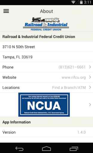 Railroad & Industrial FCU 3