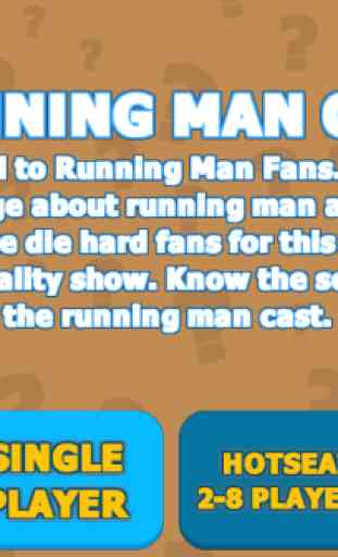 Running Man Quiz Games 2