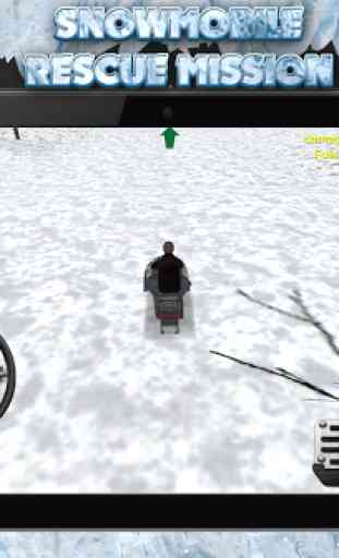 Snowmobile Rescue Missions 3D 3