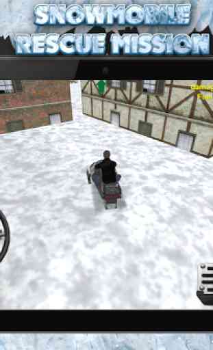 Snowmobile Rescue Missions 3D 4