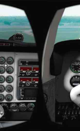 VR Airplane Flight Simulator 3