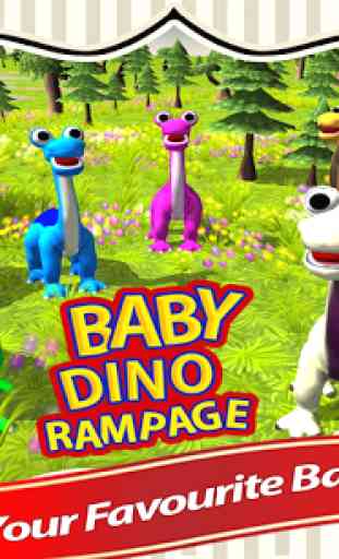 Wild Baby Dinosaur Simulator 2