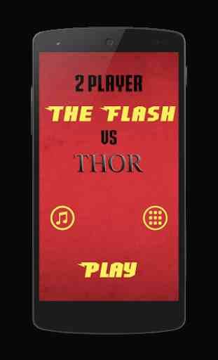 2 Player: The Flash vs Thor 1