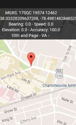Accurate GPS Location MGRS 4