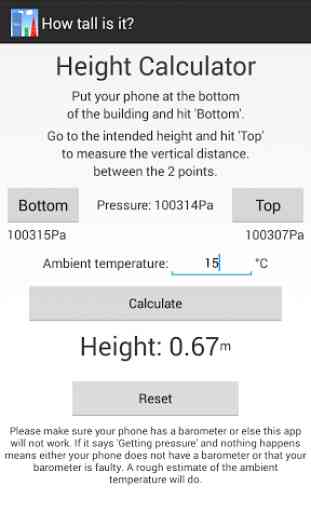 Accurate Height Measurement 2