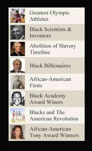 African American Lists 2