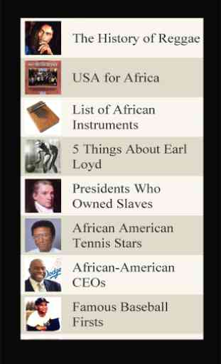 African American Lists 3