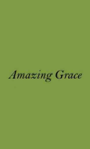 Amazing Grace Lyrics 2