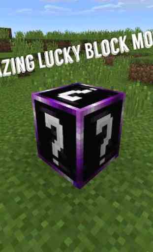 Amazing Lucky Block Mod MCPE 1