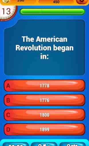 American History Trivia Game 3