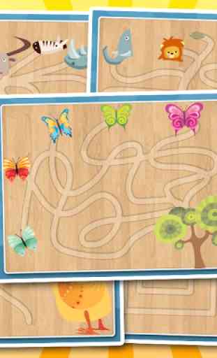 Animal maze : kids & toddlers 3