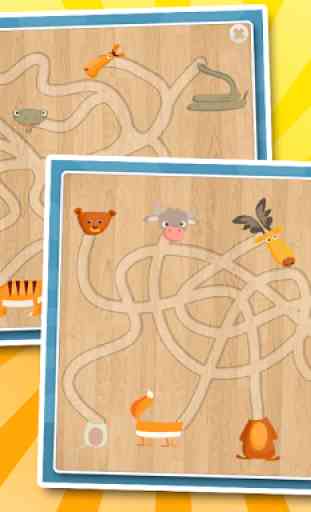 Animal maze : kids & toddlers 4