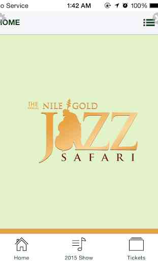 Annual Nile Gold Jazz Safari 1